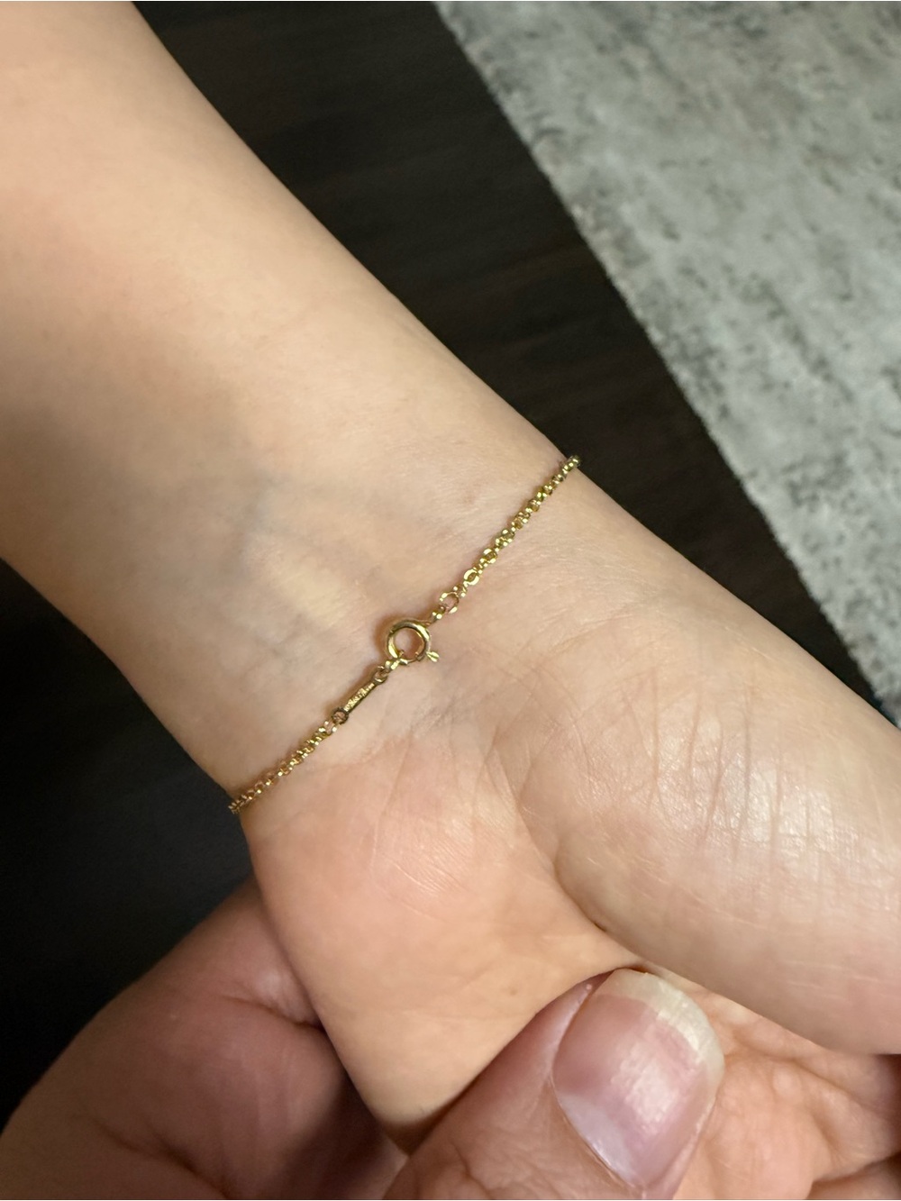 3 items,authentic Tiffany 18k yellow Pendant Necklace, Bracelet , Ring! New item - Picture 16 of 16